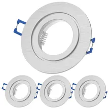 Sweet Led Einbaustrahler 4er Set rund Aluminium IP44