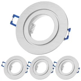 Sweet Led Einbaustrahler 4er Set rund Aluminium IP44