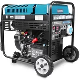 K&S Könner&Söhnen Diesel-Inverter-Generatoren KS 9500iDE ATSR, diesel notstromaggregat 10 kW, 2×Schuko 230 V, CEE 230 V 63 A, LED-Display, diesel Inverter stromerzeuger mit Vorstartheizung, ATS-Anschl