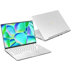 Gigabyte AERO 14, Gaming Notebook, mit 14 Zoll Display, Intel® CoreTM i7,i7 -13620H Prozessor, 16 GB RAM, 512 SSD, NVIDIA GeForce RTXTM 4050, Twilight Silver, Windows 11