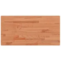 VidaXL Waschtischplatte 100x50x1,5 cm Massivholz Buche
