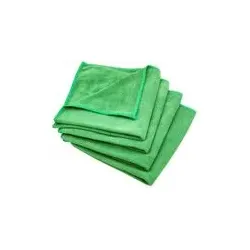 Mikrofasertuch Soft | 40x40 cm | PREMIUM+ | Ultraweiches, reißfestes Reinigungstuch Grün