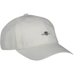 Baseball Cap GANT "Cap SHIELD COTTON TWILL CAP", Damen, weiß, Obermaterial: 100% Baumwolle CO., Caps