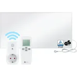 Bringer® Infrarotheizung - 1000 (BRIH1000) / BRTS: Smart Thermostat und Fernbedienung / Weiß