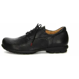 THINK! KONG chromfrei gegerbte nachhaltige Halbschuhe, SCHWARZ 0000