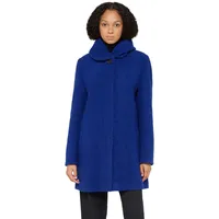 GIL BRET Wolljacke mit Stehkragen in Bright Blue Melange | Gr.: 44