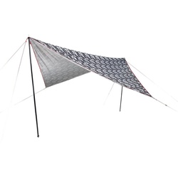 High Peak Sonnensegel Sonnensegel Capo 3.0, (mit Transporttasche) grau