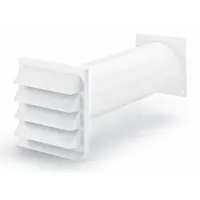 Naber K-Klima-R 125/125 Mauerkasten weiß