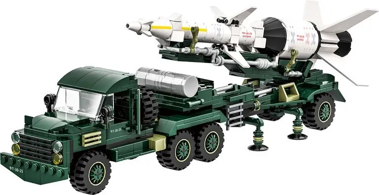 Transportfahrzeug für Luftabwehr-Raketen