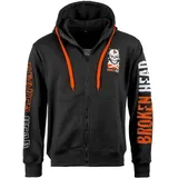 Broken Head Hoodie Original Orange