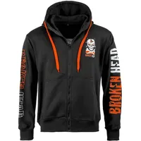 Broken Head Hoodie Original Orange