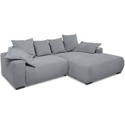 filippo Ecksofa Mio Stoff Mittelgrau