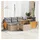 vidaXL Garten-Lounge-Set 7-tlg. beige