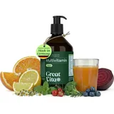 greatvita Multivitamin-Mikronährstoffkonzentrat Vitaminsaft 300 ml