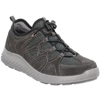JOMOS Slip-On Sneaker »MENORA«, Trekking Schuh, Sandale, Slipper mit praktischem Schnellverschluss, Gr. 44, grau-schwarz, , 47682942-44