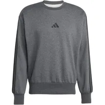 adidas Sweatshirt 3-Streifen Grau/Schwarz XXL