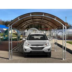 Metall Carport BERLIN 3,3x10,0 m