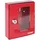 HMF Notschlüsselkasten 15 x 12 x 4 cm Rot