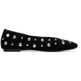 Xti für Damen. 14528303-NEGRO Ballerinas 145283 schwarz 37) Wohnung, Keine, Lässig