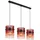 GLOBO Gorley 3-flg. 20 cm rund rot