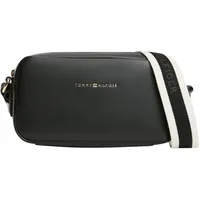 Tommy Hilfiger Essential Camera Bag Umhängetasche Leather Black