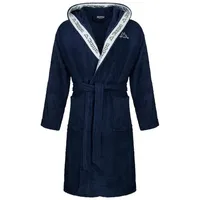Kappa Bademantel Bathrobe Unisex in blau S