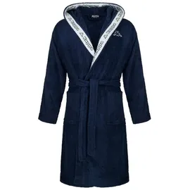 Kappa Bademantel Bathrobe Unisex in blau S