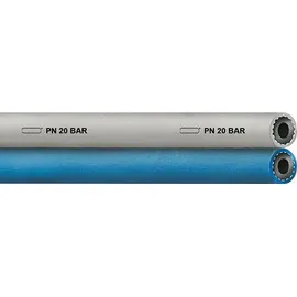 TEGUMA Zwillings-Steuerungsschlauch TWIN HOSE 100 m Blau/Grau
