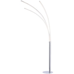 LED Decken Fluter Steh Leuchte Chrom Wohn Zimmer Stand Strahler Lampe LeuchtenDirekt