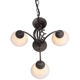 Trio Lighting Rustica 3-flg. 101000324 60 cm rostfarbig, weiß matt