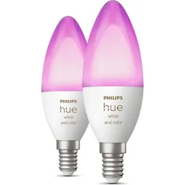 Philips Hue White & Color Ambiance E14 470 lm 5,3 W Doppelpack