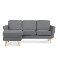 Konsimo Ecksofa Tagio ¦ grau ¦ Maße (cm): B: