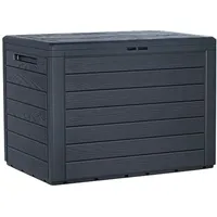 Prosperplast Woodebox 190 l 190 x 70 x 60 cm Anthrazit