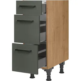 Nobilia Unterschrank Easytouch 30 x 58,3 x 87 cm Grün