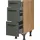 Nobilia Unterschrank Easytouch 30 x 58,3 x 87 cm Grün