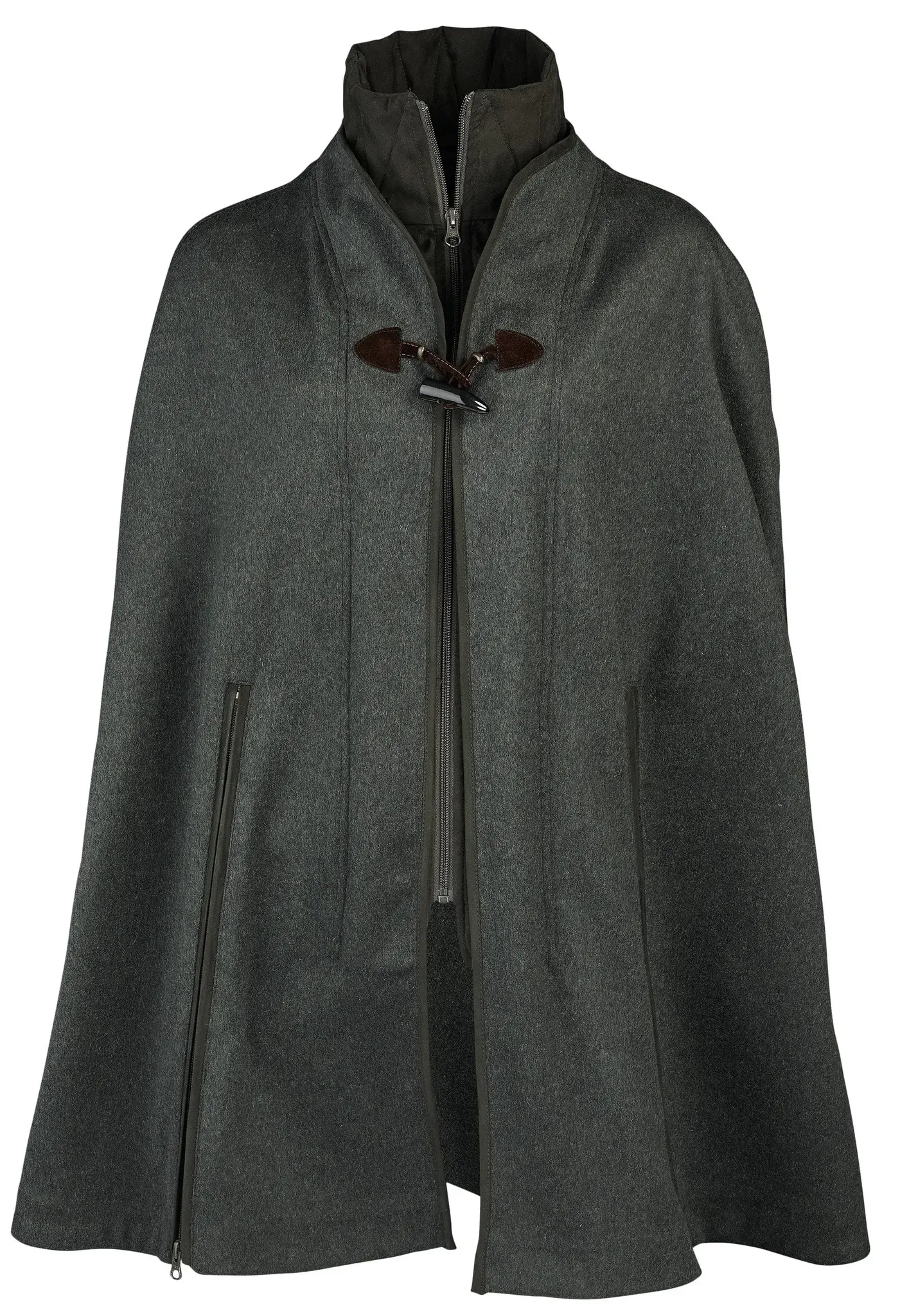 Hubertus Damen-Lodenponcho, loden, 42