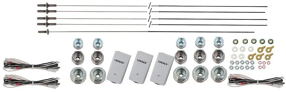 Fremdstrom-Set Correx-UP incl. 1x Potenziostat u. 2x Anode für emaillierte Speicher bis 1000l