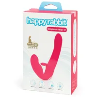 Happy Rabbit Strapless Strap-On vibe pink