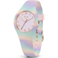 ICE-Watch ICE Tie and Dye Sweet lilac - Lila Damenuhr mit Silikonarmband - 021010 (Extra small)