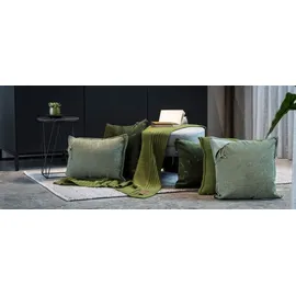 Knit Factory Imre Kissen 60 x 40 cm Anthrazit