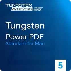 Tungsten Power PDF 5.0 Standard for Mac