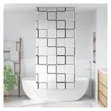 vidaXL Duschrollo 100x240 cm Stoffbreite 96 cm