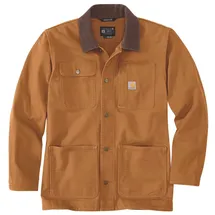 CARHARTT Duck Loose Fit Chore Jacke - Braun L