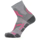 Uyn Trekkingsocken Merino 2in Pink/Light Grey 39-40