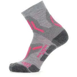 Uyn Trekkingsocken Merino 2in Pink/Light Grey 39-40