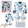 Wisam RC-Auto Interaktiver ferngesteuerter Roboter CH RTF blau/weiß