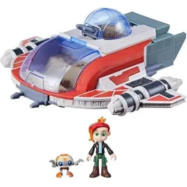 Hasbro Star Wars Crimson Firehawk 43 cm Raumschiff mit 2 Action-Figuren