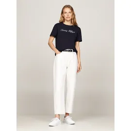 Tommy Hilfiger Script Kurzarm-T-Shirt Nos Desert Sky XL