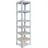 shelfplaza Schwerlastregal Metall 230x40x40 cm silber