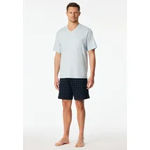SCHIESSER Shorty Comfort Essentials Blau XL (54)